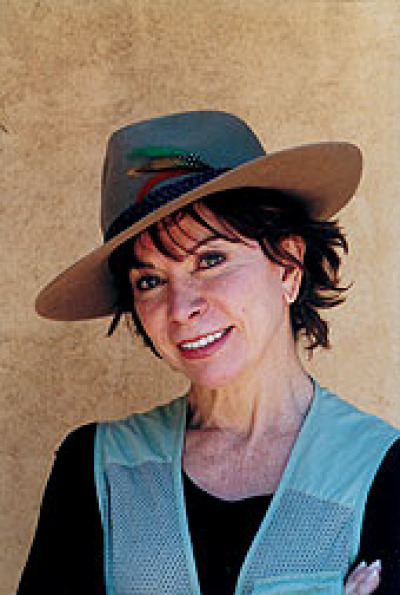 Kuva kirjailijasta Isabel Allende