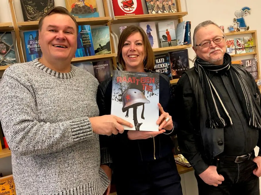 Raatteen tie -sarjakuvaromaani mukaan Rights & Brandsin myyntilistoille