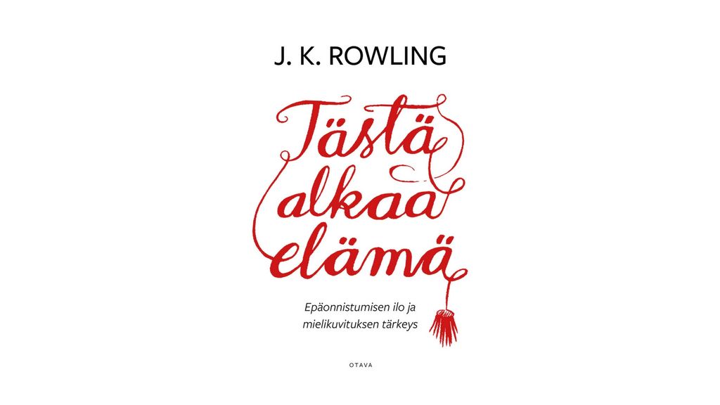 Otava lahjoittaa J. K. Rowlingin Tästä alkaa elämä -kirjan lukion äidinkielenopettajille
