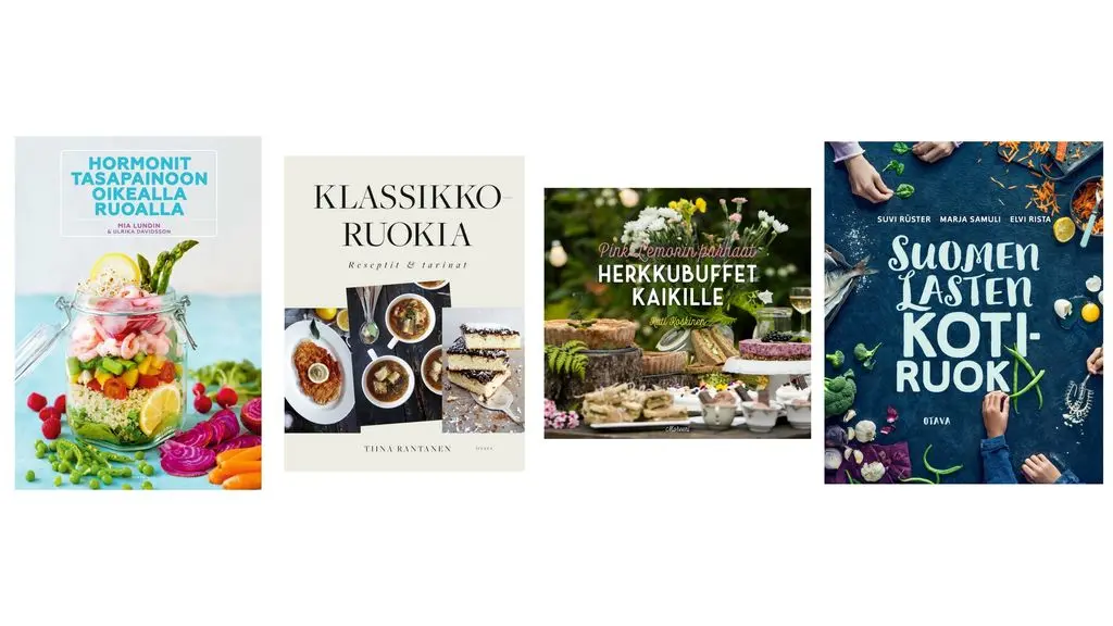 Kevään keittokirjoilla rennosti terveellistä