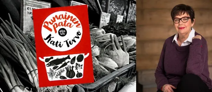 Kati Tervon Punainen pata tarjoaa ihania makumatkoja huumorissa haudutettuna