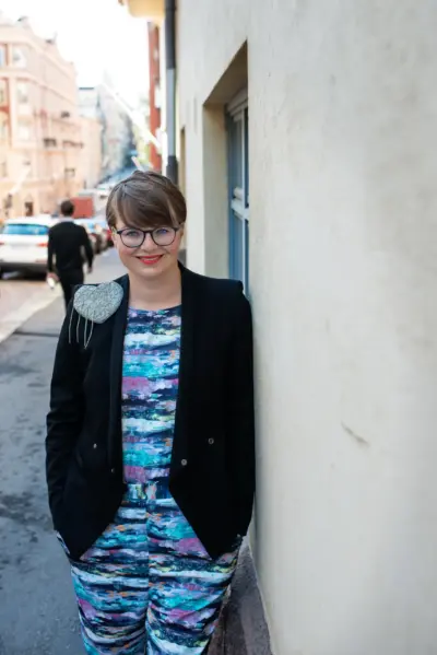 Kuva kirjailijasta Lottaliina Pokkinen
