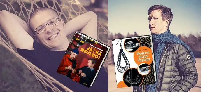 Kesän käsityökirjoissa miehet neulovat ja nypläävät