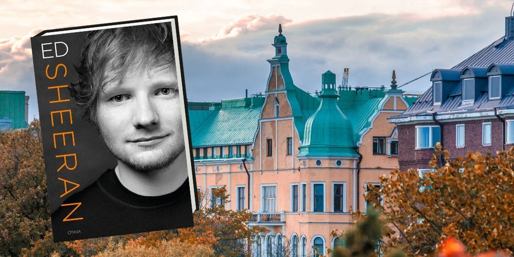Ensimmäinen suomenkielinen elämäkerta Ed Sheeranista julkaistaan jättikonserttien alla