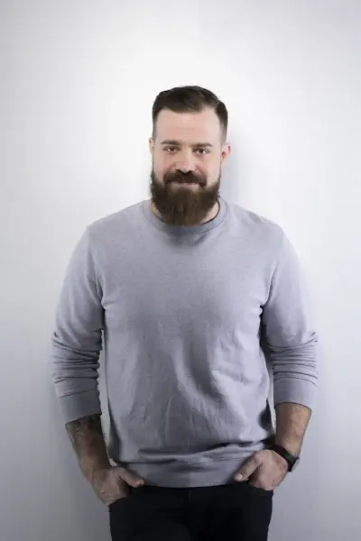Kuva kirjailijasta Mikko Pelttari