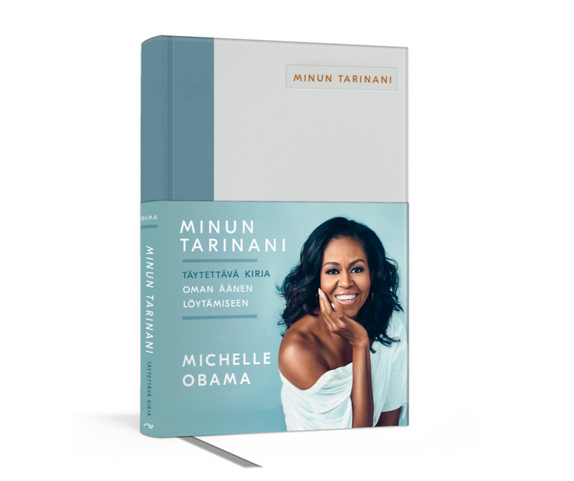 Michelle Obama: Minun tarinani – Täytettävä kirja oman äänen löytämiseen ilmestyy marraskuussa