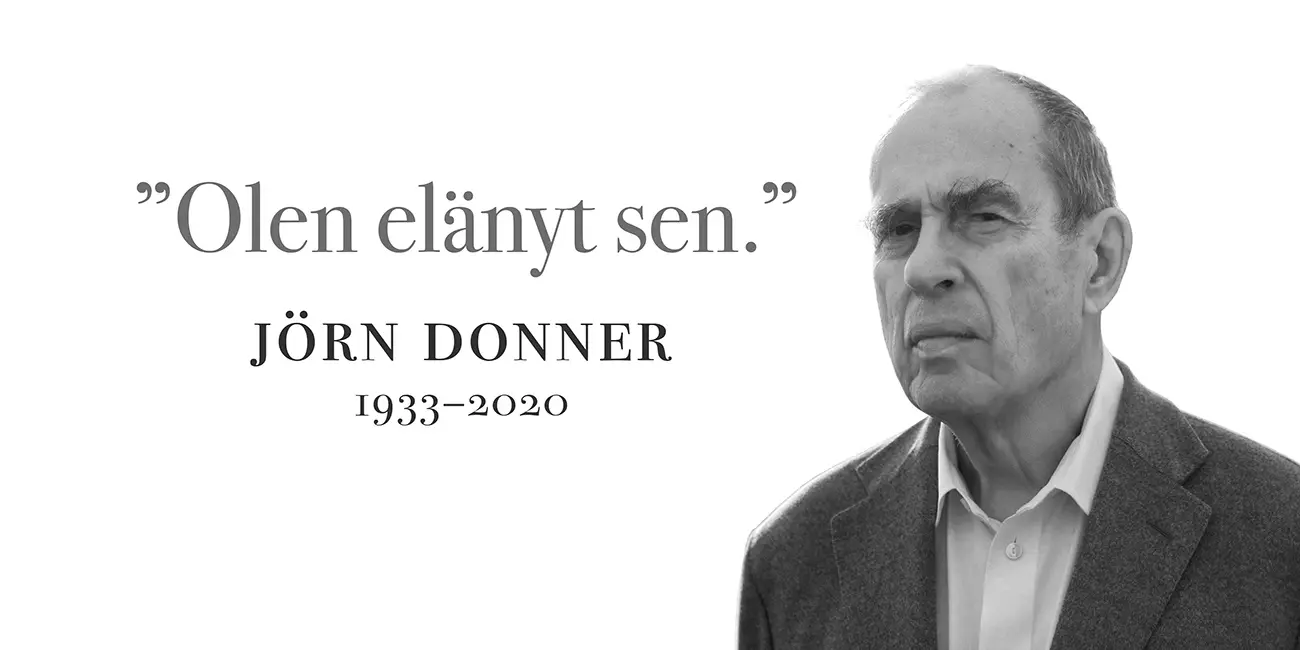 Jörn Donner on kuollut