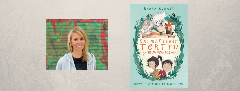 Noora Kunnaksen kirjoittama romaani on lasten LukuVarkaus-kirjallisuuspalkinnon ehdokkaana