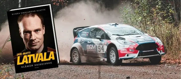 KUTSU Uutuuskirja kuvaa kaikkien aikojen kokeneimman MM-kuskin Jari-Matti Latvalan elämää rallimaailmassa ja sen ulkopuolella