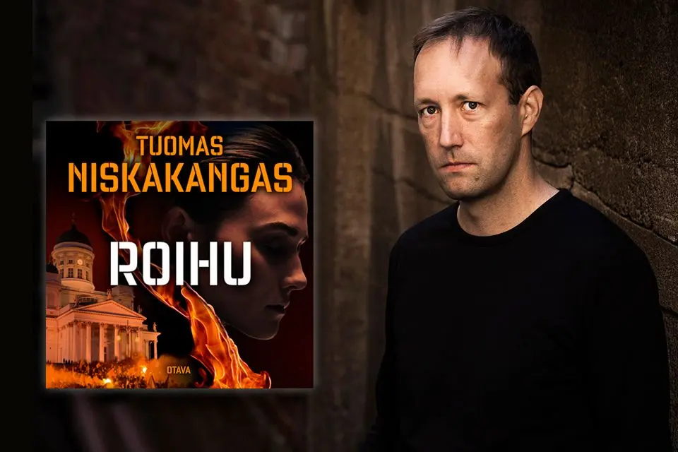 Tuomas Niskakangas valittiin BookBeatin Vuoden tulokkaaksi – ”Roihu vei mukanaan heti ilmestyttyään”
