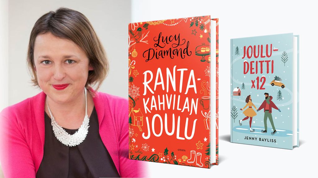 Viihteen maailmantähti Lucy Diamond hurmasi Suomen: jouluksi kirjailijalta on ilmestynyt uusi teos