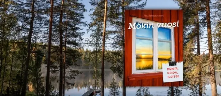 Kuinka usein mökin rännit tuleekaan puhdistaa? Uutuuskirja perehdyttää mökkeilijät tärkeisiin askareisiin