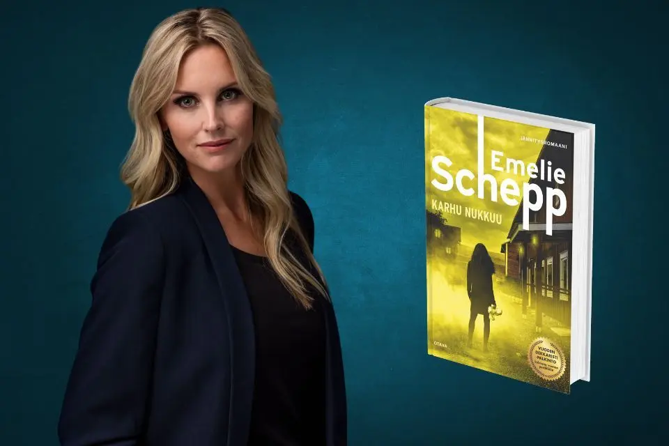 Pohjoismaisen rikoskirjallisuuden supertähti Emelie Schepp Helsingin Kirjamessuille