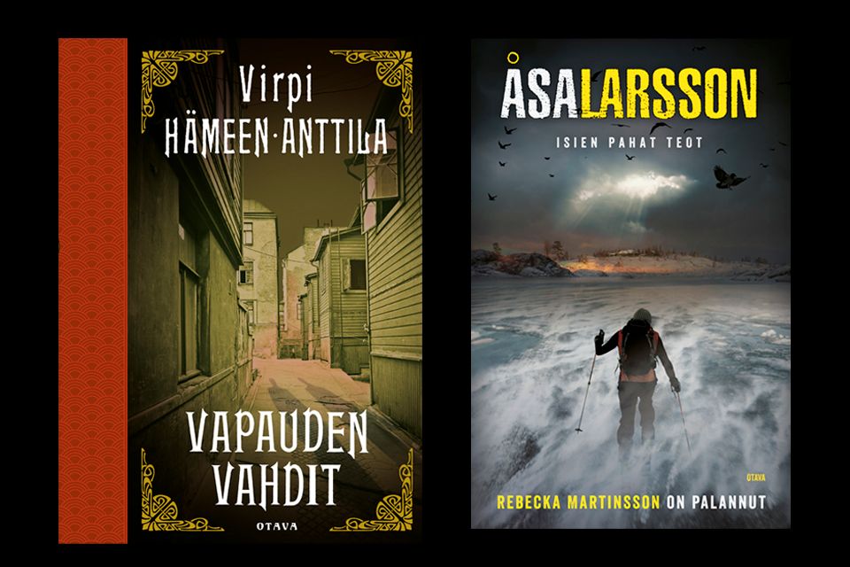 Virpi Hämeen-Anttilalle Vuoden johtolanka -palkinto ja Åsa Larssonille ulkomaisen jännityskirjallisuuden kunniakirja