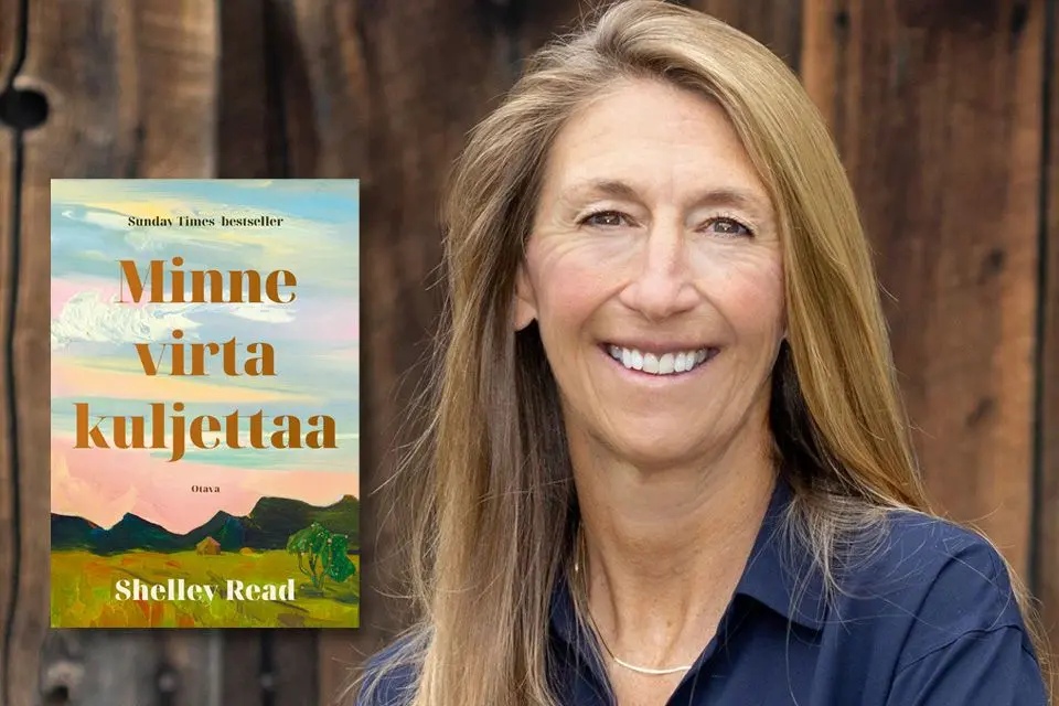 Shelley Readin menestysromaani Minne virta kuljettaa on rakkauskirje luonnolle ja ylistys äidinrakkaudelle – kirjailija haastateltavissa Helsingissä 7.–8.6.