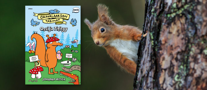 Helsinkiläisen kuvataiteilijan lastenkirja inspiroitui Seurasaaren oravista: Oravalaakson tarinat. Ossi ja Titityy on hulvattoman sarjakuvasarjan aloitus