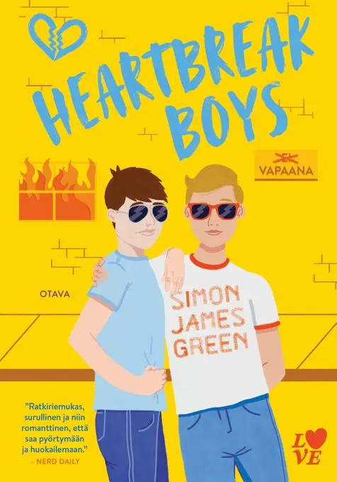 Heartbreak Boys on täydellistä romanttista viihdettä Heartstopper-faneille