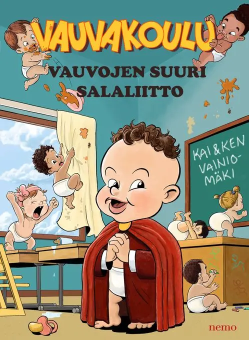 Onko pikkulapsiaika vaikeaa vauvojen salaliiton takia? Disney-tekijäveljesten hulvaton Vauvakoulu paljastaa taaperoiden metkut