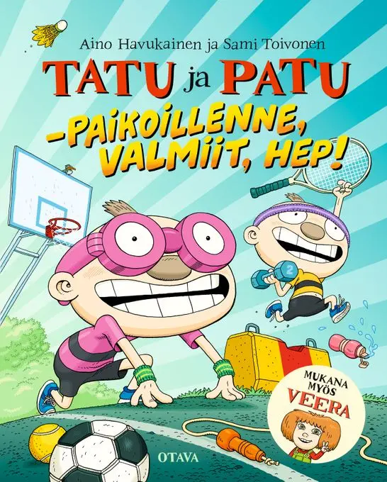 Paikoillenne, valmiit, hep! Tatu ja Patu innostavat lapsia jättämään puhelimet nurkkaan ja lähtemään liikkeelle