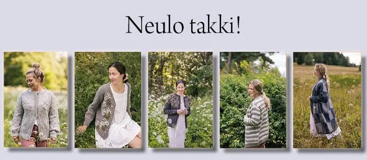 Ihanat neuletakit ilahduttavat ja lämmittävät kuin lempeä halaus.