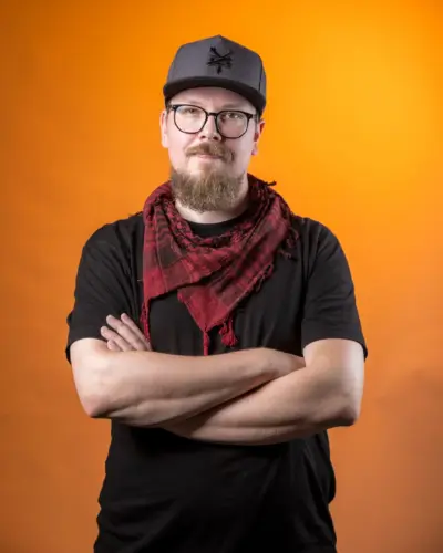 Kuva kirjailijasta Janne Kukkonen