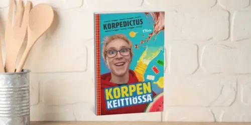 Korpedictuksen ensimmäinen kirja opettaa kokkaamaan herkut itse.