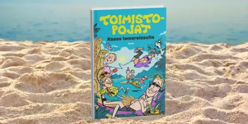 Kaaos lomareissulla on täsmätuote kaikille Toimistopojat-faneille.