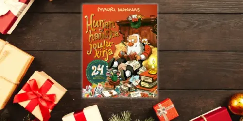 Hurjan hauska joulukirja on Mauri Kunnaksen joulukalenterikirja.