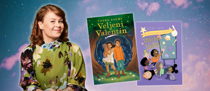 Veera Salmen uutuuskirjoissa seikkaillaan Astrid Lindgrenin jalanjäljissä ja opetellaan eskarielämää