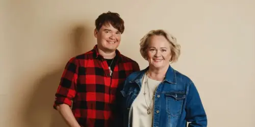 Antti Heikkinen ja Eeva-Leena Pokela. Kuva Sabrina Bqain