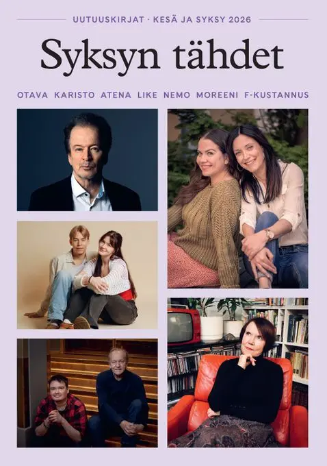 Otavan tähdet loistavat kirkkaampina kuin koskaan  –  syksyn kustannusohjelma on nyt julki!