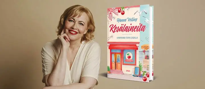 Hanna Vellingin hyvänmielen romaanissa kammataan hiukset kesälaineille