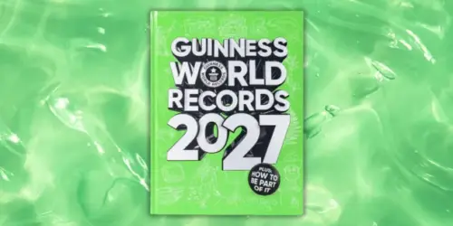 Uuden Guinness World Records -kirjan teemana on vihreä.